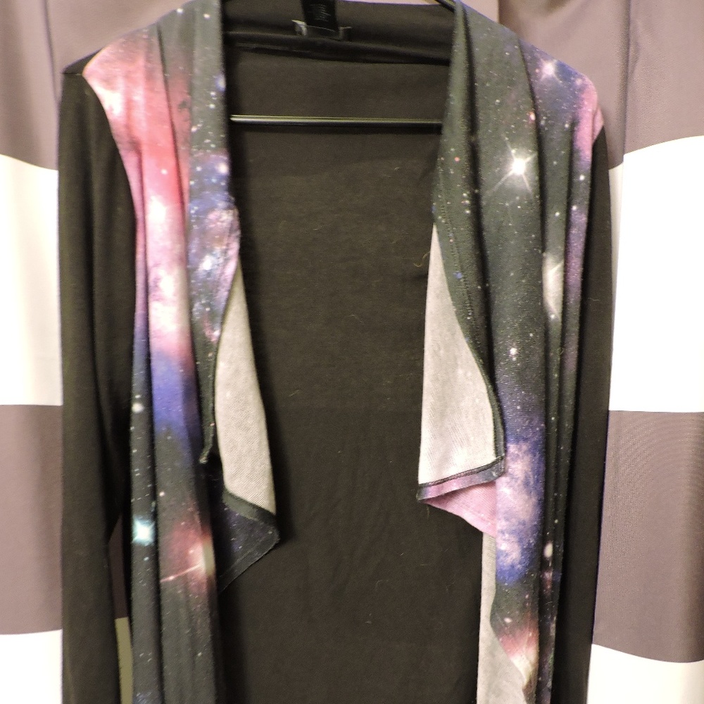 Galaxy Open Cardigan